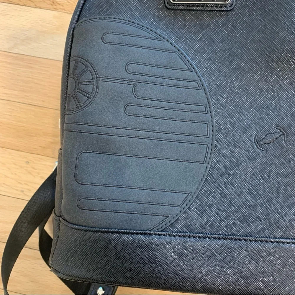 Loungefly Star Wars Death Star Mini Faux Leather Backpack Collectible Sci-fi
